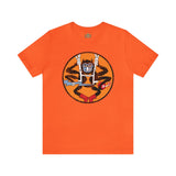 507th Airborne 'Spider' WWII Patch Unisex Jersey Short Sleeve Tee T-Shirt Printify Orange S 