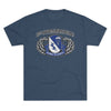 507th Parachute Infantry Regiment Insignia Triblend Athletic Shirt T-Shirt Printify S Tri-Blend Indigo 