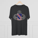 508th Parachute Infantry Regiment Insignia Triblend Athletic Shirt T-Shirt Printify 