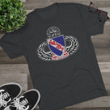 508th Parachute Infantry Regiment Insignia Triblend Athletic Shirt T-Shirt Printify 