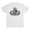 508th Parachute Infantry Regiment Insignia Triblend Athletic Shirt T-Shirt Printify S Tri-Blend Heather White 