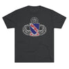 508th Parachute Infantry Regiment Insignia Triblend Athletic Shirt T-Shirt Printify S Tri-Blend Vintage Black 