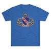 508th Parachute Infantry Regiment Insignia Triblend Athletic Shirt T-Shirt Printify S Tri-Blend Vintage Royal 