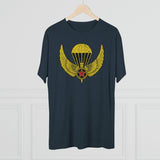 509th Airborne OPFOR Jump Wings Triblend Shirt T-Shirt Printify 