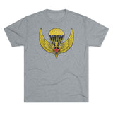 509th Airborne OPFOR Jump Wings Triblend Shirt T-Shirt Printify Tri-Blend Premium Heather S 