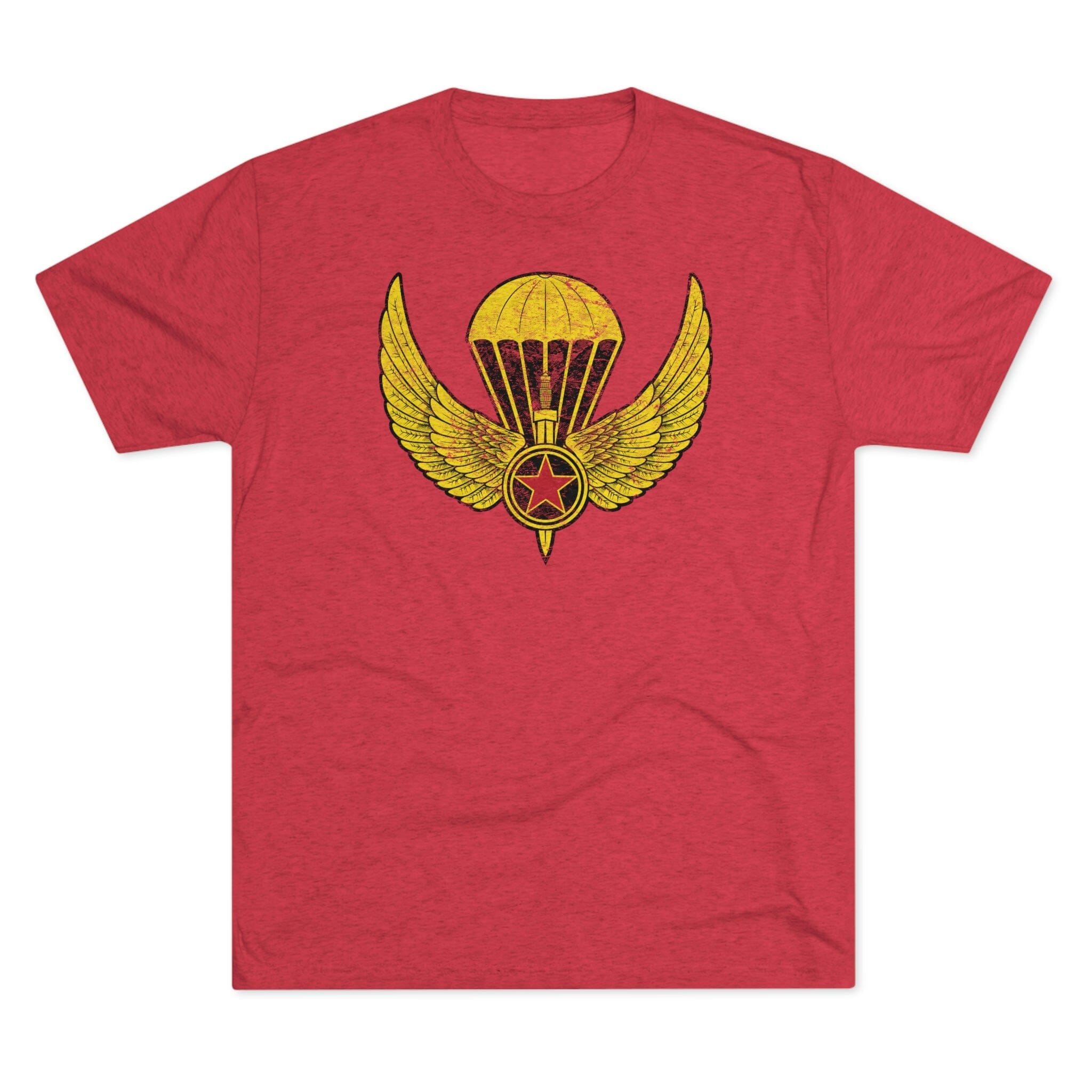 【YEGG】Wings off tee 509th Airborne OPFOR Jump Wings Triblend Shirt – American