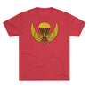 509th Airborne OPFOR Jump Wings Triblend Shirt T-Shirt Printify Tri-Blend Vintage Red S 
