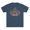509th Parachute Infantry Regiment Insignia Triblend Athletic Shirt T-Shirt Printify S Tri-Blend Indigo 