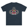 509th Parachute Infantry Regiment Insignia Triblend Athletic Shirt T-Shirt Printify S Tri-Blend Vintage Navy 