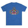 509th Parachute Infantry Regiment Insignia Triblend Athletic Shirt T-Shirt Printify S Tri-Blend Vintage Royal 