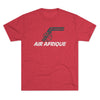 Air Afrique Triblend Athletic Shirt T-Shirt Printify Tri-Blend Vintage Red M 