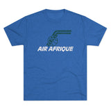 Air Afrique Triblend Athletic Shirt T-Shirt Printify Tri-Blend Vintage Royal M 