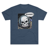 American Marauder Astronaut Revenge - Triblend Athletic Shirt T-Shirt Printify S Tri-Blend Indigo 
