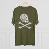 American Marauder Henry Every Pirate Flag Triblend Athletic Shirt T-Shirt Printify 