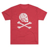 American Marauder Henry Every Pirate Flag Triblend Athletic Shirt T-Shirt Printify Tri-Blend Vintage Red M 