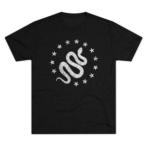 American Marauder OSS Insignia Redesign Triblend Athletic Shirt T-Shirt Printify Tri-Blend Vintage Black M 