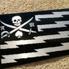 American Marauder Silver Flag Sticker - American Marauder