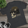 American Marauder WWII Helmet - Triblend Athletic Shirt T-Shirt Printify 