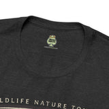 Area J Wildlife Nature Tours Athletic Fit Short Sleeve Tee T-Shirt Printify 