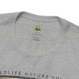 Area J Wildlife Nature Tours Athletic Fit Short Sleeve Tee T-Shirt Printify 