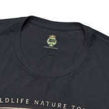 Area J Wildlife Nature Tours Athletic Fit Short Sleeve Tee T-Shirt Printify 