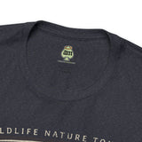Area J Wildlife Nature Tours Athletic Fit Short Sleeve Tee T-Shirt Printify 