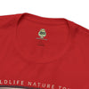 Area J Wildlife Nature Tours Athletic Fit Short Sleeve Tee T-Shirt Printify 