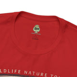 Area J Wildlife Nature Tours Athletic Fit Short Sleeve Tee T-Shirt Printify 