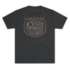 Area J Wildlife Nature Tours Triblend Athletic Shirt T-Shirt Printify Tri-Blend Vintage Black S 