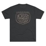 Area J Wildlife Nature Tours Triblend Athletic Shirt T-Shirt Printify Tri-Blend Vintage Black S 