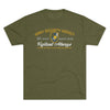 Army Security Agency Triblend Athletic Shirt T-Shirt Printify Tri-Blend Military Green S 