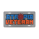 Atropia Veteran - Vanity Plate Accessories Printify 12" × 6" 
