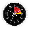 Black Altimeter Wall Clock Home Decor Printify Black White 10"