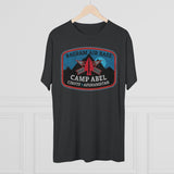 Camp Abel Afghanistan - Triblend Athletic Shirt T-Shirt Printify 