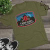 Camp Abel Afghanistan - Triblend Athletic Shirt T-Shirt Printify 