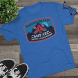 Camp Abel Afghanistan - Triblend Athletic Shirt T-Shirt Printify 