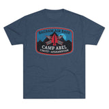 Camp Abel Afghanistan - Triblend Athletic Shirt T-Shirt Printify S Tri-Blend Indigo 