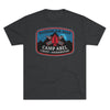 Camp Abel Afghanistan - Triblend Athletic Shirt T-Shirt Printify S Tri-Blend Vintage Black 