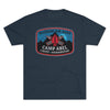 Camp Abel Afghanistan - Triblend Athletic Shirt T-Shirt Printify S Tri-Blend Vintage Navy 