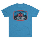 Camp Abel Afghanistan - Triblend Athletic Shirt T-Shirt Printify S Tri-Blend Vintage Turquoise 