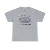 Camp Mackall Retro Standard Fit Shirt T-Shirt Printify Sport Grey M 