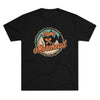 Camp Morehead Afghanistan Camping Badge Triblend Shirt T-Shirt Printify Tri-Blend Vintage Black S 
