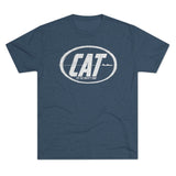 Civil Air Transport Air America Triblend Athletic Shirt T-Shirt Printify Tri-Blend Indigo M 