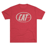 Civil Air Transport Air America Triblend Athletic Shirt T-Shirt Printify Tri-Blend Vintage Red M 