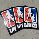 De Oppresso Liber Sticker Stickers American Marauder 3-PACK 2" x 3" 