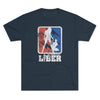 De Oppresso Liber Triblend Athletic Shirt T-Shirt Printify Tri-Blend Vintage Navy S 