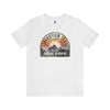 Distressed Atropian Liberation Team Badge Athletic Fit Short Sleeve Tee T-Shirt Printify S Ash 
