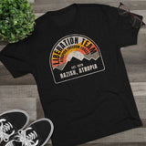 Distressed Atropian Liberation Team Badge Triblend Athletic Shirt T-Shirt Printify 