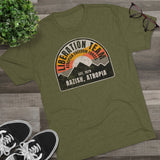 Distressed Atropian Liberation Team Badge Triblend Athletic Shirt T-Shirt Printify 