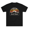 Distressed Atropian Liberation Team Badge Triblend Athletic Shirt T-Shirt Printify Tri-Blend Vintage Black S 